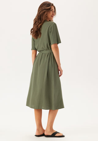 Pcpia 2/4 MIDI SHIRT DRESS