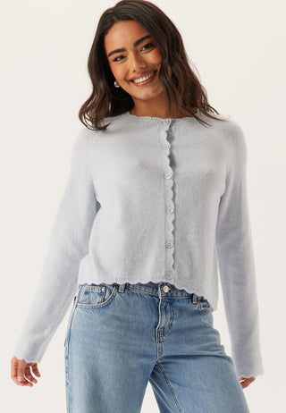 Pcrath Ls O-neck Strikket Cardigan