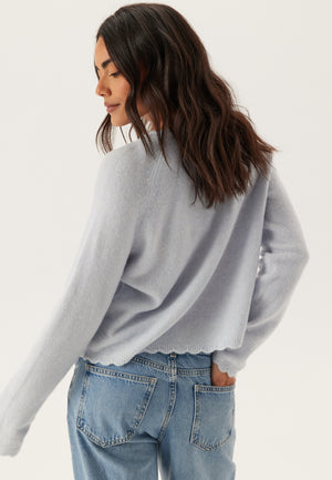 Pcrath Ls O-neck Strikket Cardigan