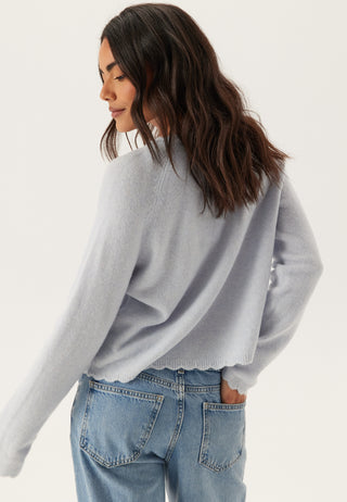 Pcrath Ls O-neck Knit Cardigan