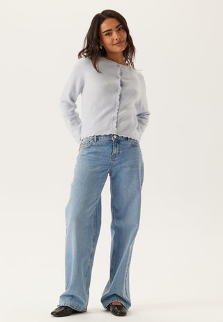 Pcrath Ls O-neck Strikket Cardigan