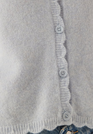 Pcrath Ls O-neck Strikket Cardigan