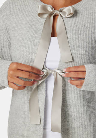 Pcrilly LS Reversible Bow Knit