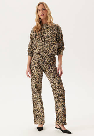 Pcsalume Hw Straight Denim Jea