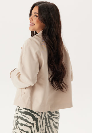 Pcscarlett Ls Short Trenchcoat