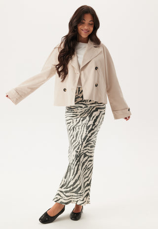Pcscarlett Ls Kort Trenchcoat