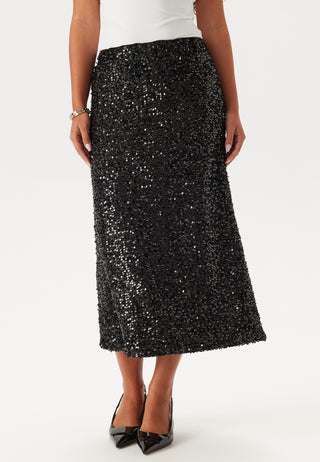 Pcserena Sequin Hw Midi Skirt
