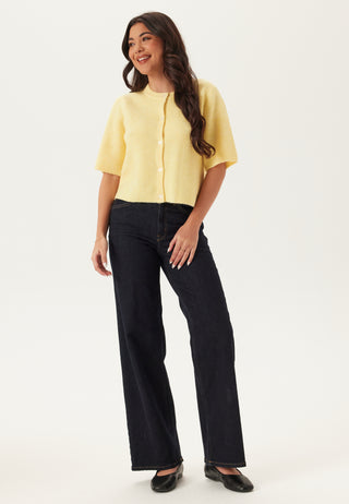 Pcsilly Kortermet O-hals Strikket Cardigan