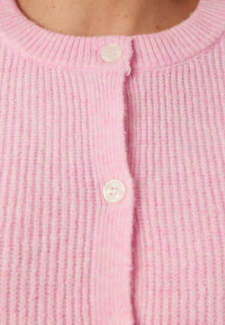 Pcsilly Ss O-neck Knit Cardiga