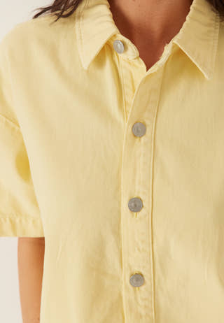 Pcsky Ss A-shape Denim Top