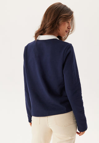 Pctinori Ls Polo Sweatshirt