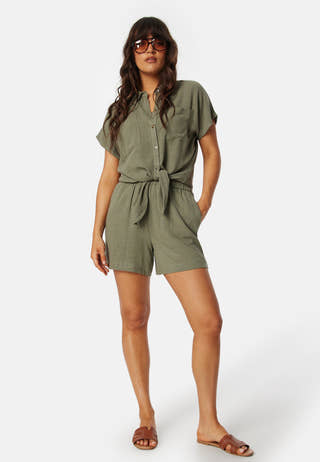 Pcvinsty HW Linen Shorts