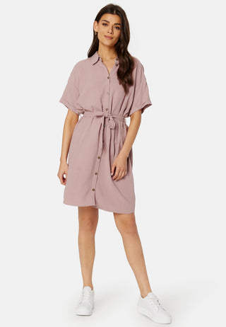 Pcvinsty Linen Shirt Dress