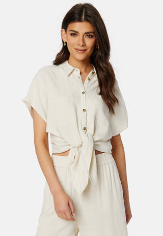 Pcvinsty Linen Tie Shirt