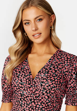 Nya 2/4 Wrap Dress