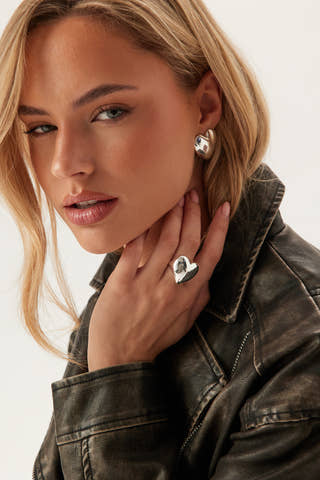 Annemette Ring Silver-plated