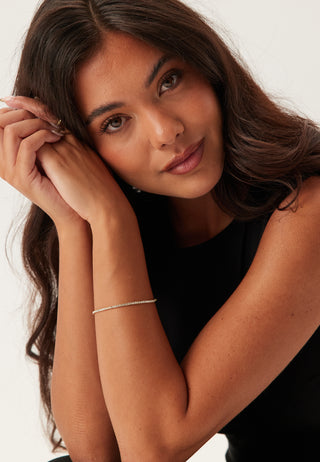 Arash Crystal Bracelet Gold-plated