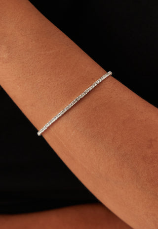 Arash Crystal Armbånd Sølv