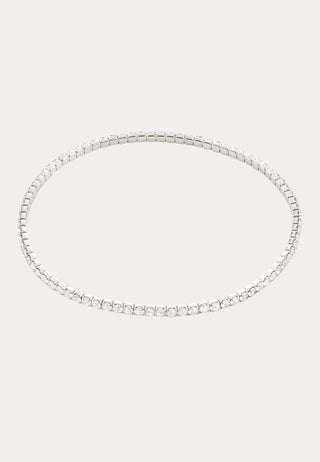 Arash Crystal Armbånd Sølv