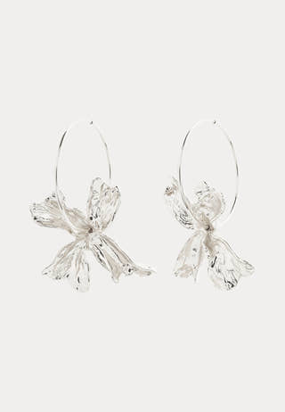 Dream Hoops Silver-plated
