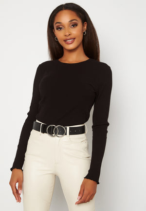 Slfanna LS Crew Neck Tee