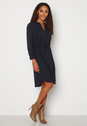 Damina 7/8 Print Dress