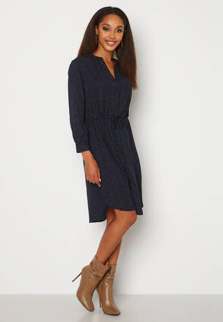 Damina 7/8 Print Dress
