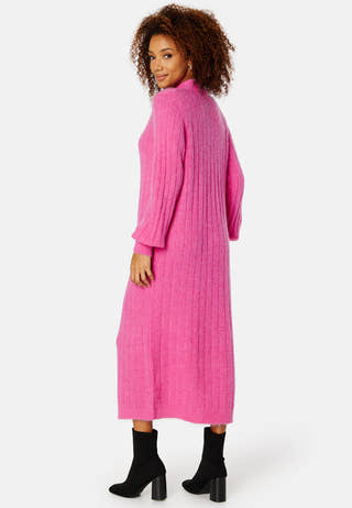 Glowie LS Knit O-Neck Dress