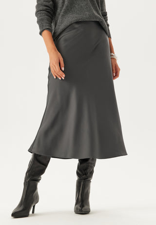Lena High Waist Midi Skirt