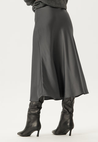 Lena High Waist Midi Skirt