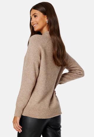 Lulu LS Knit High Neck
