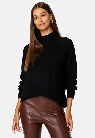 Lulu LS Knit High Neck