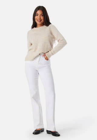 Slflulu LS Knit O-Neck