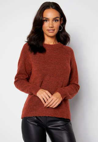 Slflulu LS Knit O-Neck
