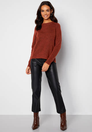 Slflulu LS Knit O-Neck