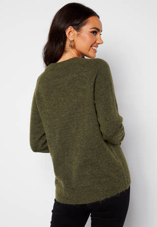 Slflulu LS Knit O-Neck