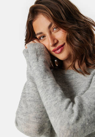 Slflulu LS Knit O-Neck