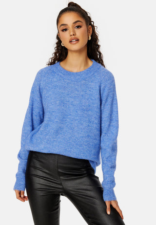 Slflulu LS Knit O-Neck