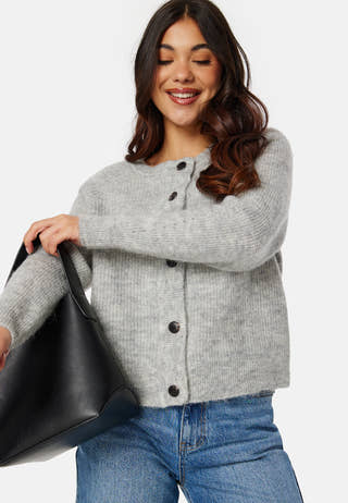 Slflulu LS knit short cardigan