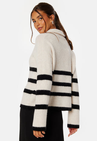 Maline LS Knit Half Zip