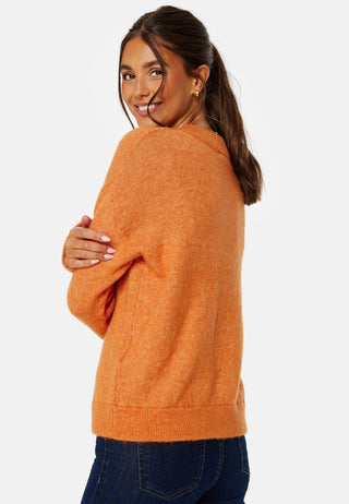 Maline LS Knit V-Neck