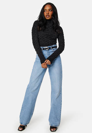 Nancy Roll Neck Top
