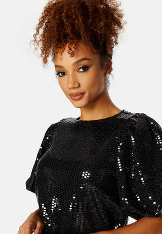 Sandy 2/4 O-Neck Top