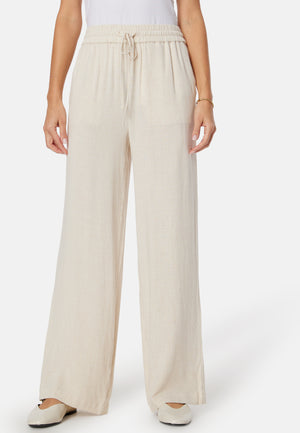 Sflviva-Gulia HW Linen Bukse