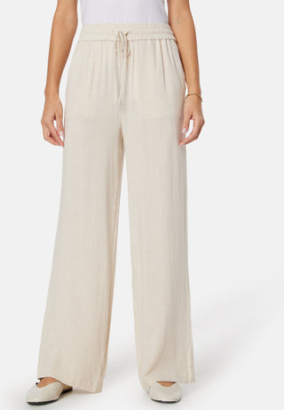 Sflviva-Gulia HW Linen Pant