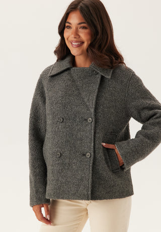 Slfalma Boucle Ullblandet Jakke