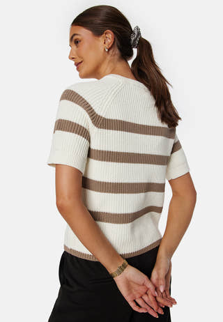 Slfbloomie SS Knit O-Neck