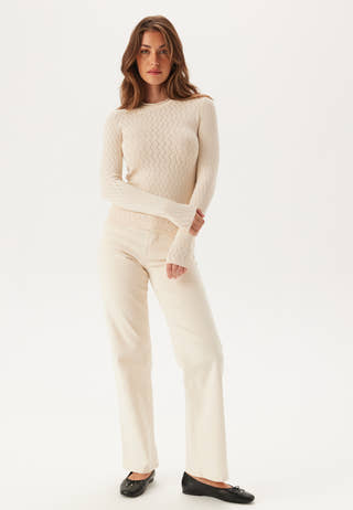 Slfcabala Ls Knit O-neck