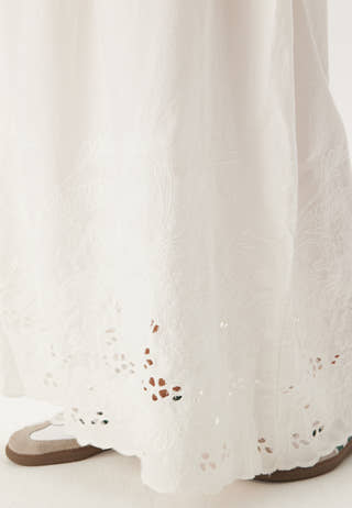 Slfdahlia Hw Ankle Broderi Ski