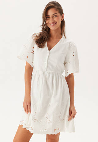 Slfdahlia Ss Short Broderi Dre